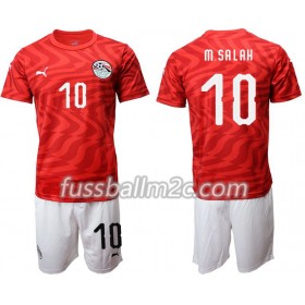 Fußballtrikots Ägypten M.Salah 10 Kinder Heim Trikotsatz 2019